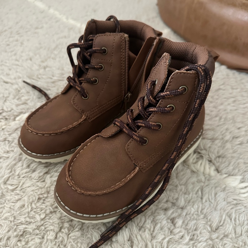 Toddler Brown Boots (never worn)